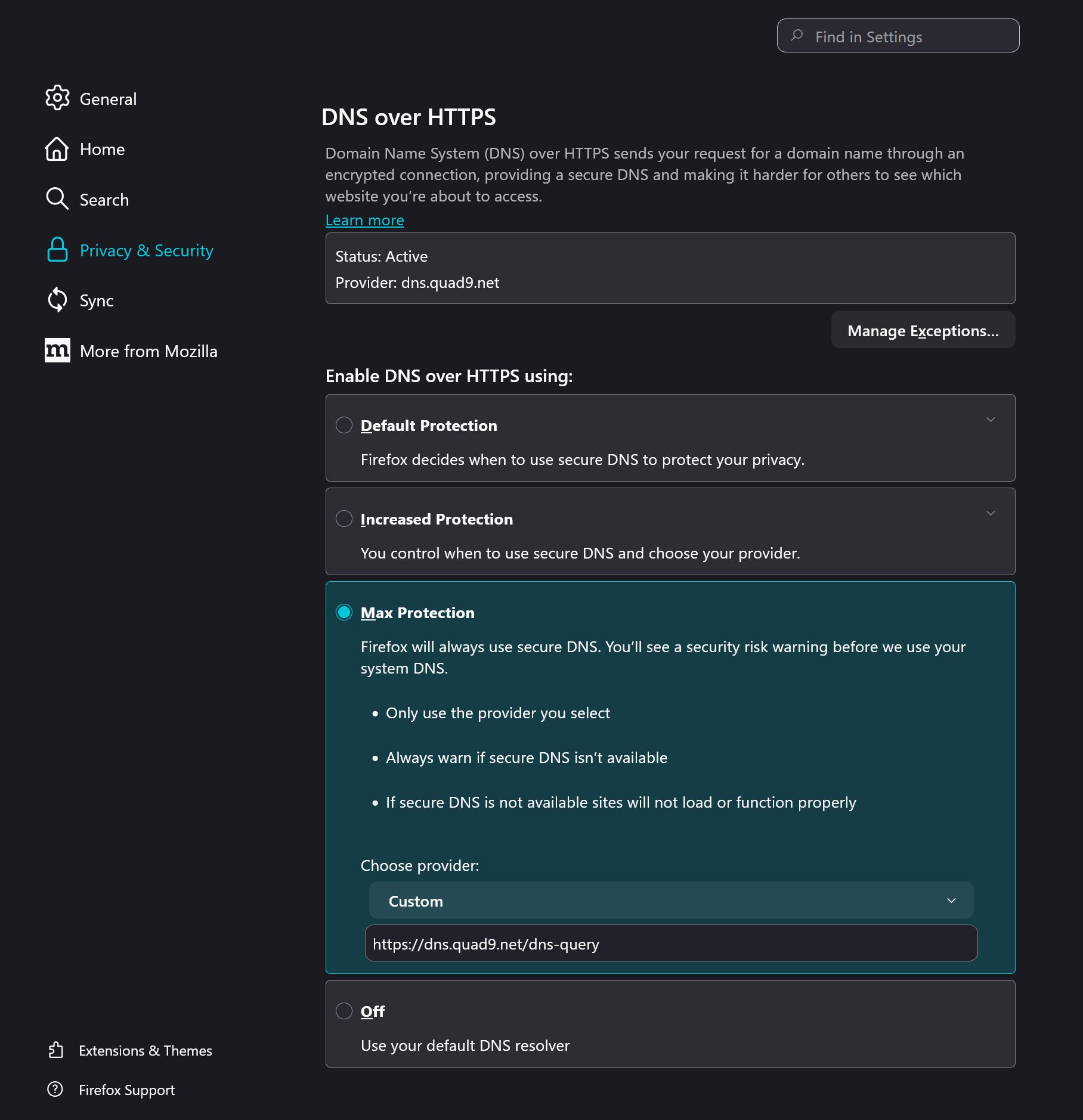 Activate DNS over HTTPS (DoH) for ISP-Proof Browsing